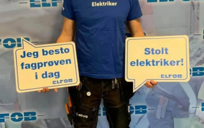 Gratulerer til Eirik med fagbrev!!